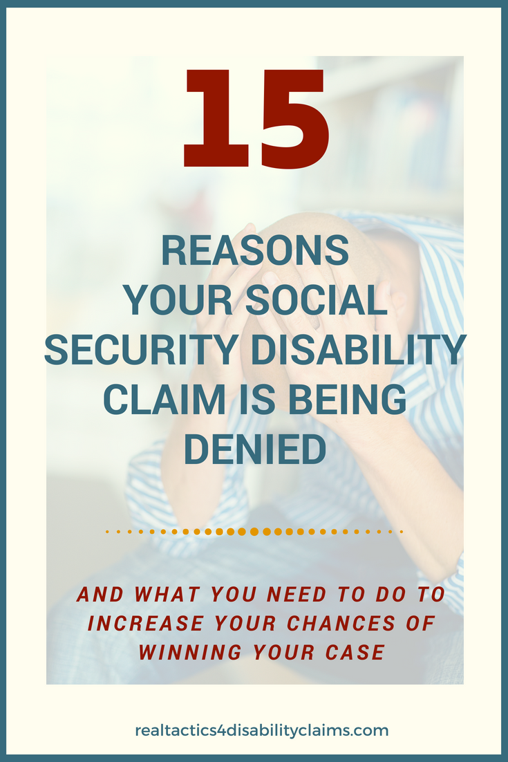 15 Most Common Reasons People Get Denied Disability Benefits