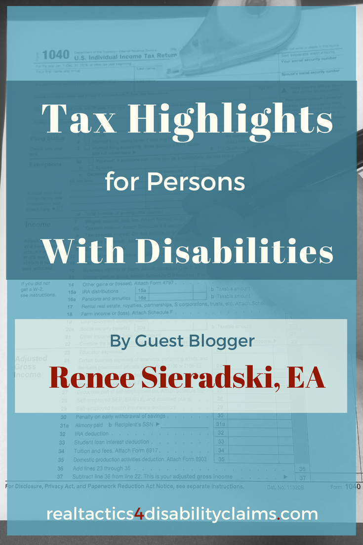 Tax Advantages For The Disabled And How To Benefit From Them